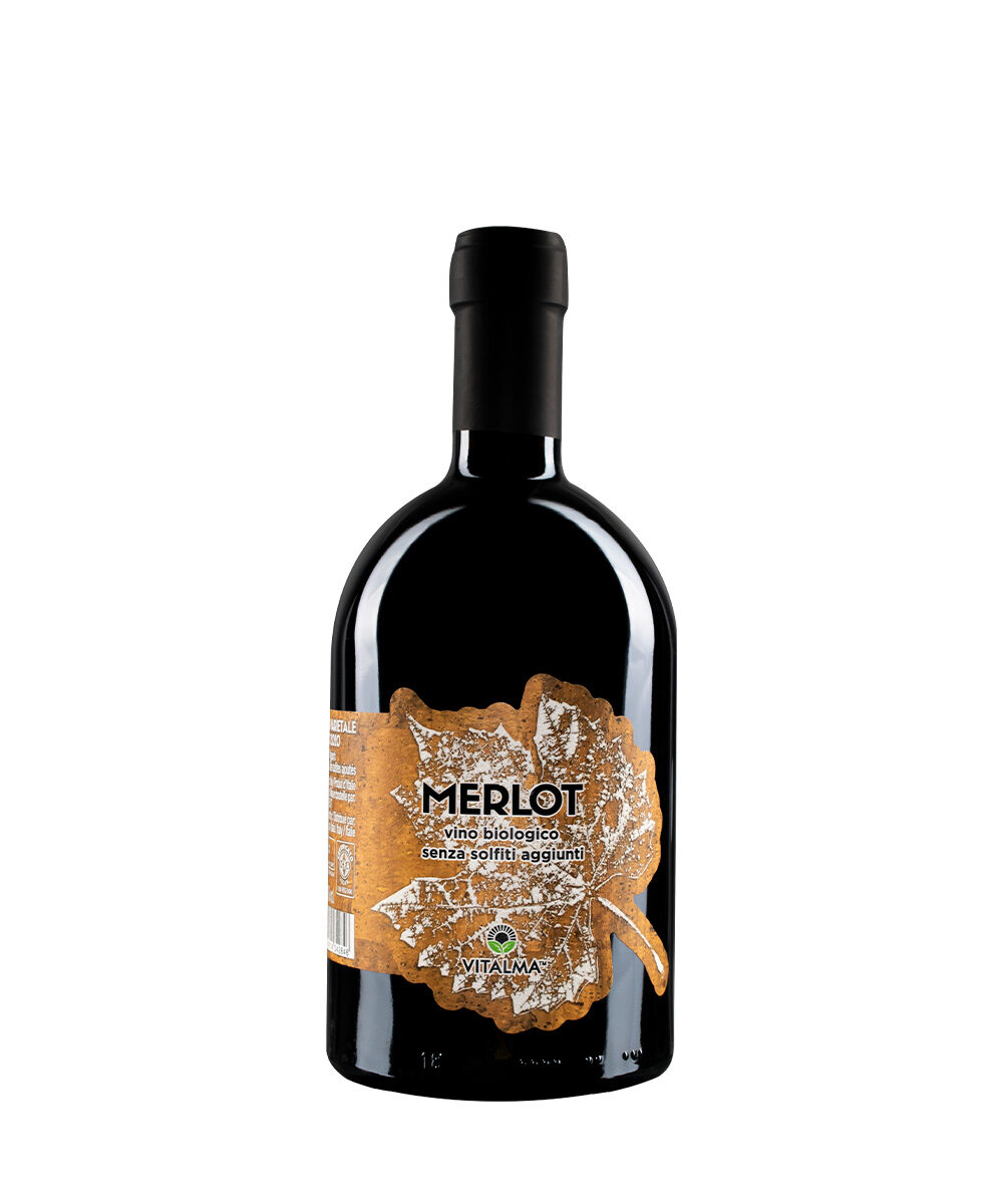 Vitalma – Merlot Organic Without Added Sulfites - Vegan